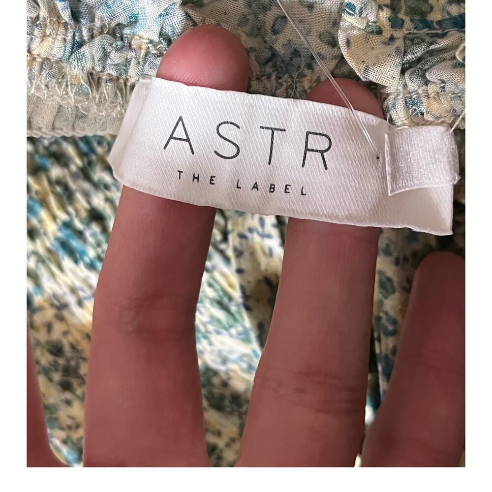 ASTR the Label dress Eastwick floral ruffle asymmetrical mini Mediium M - Picture 5 of 6